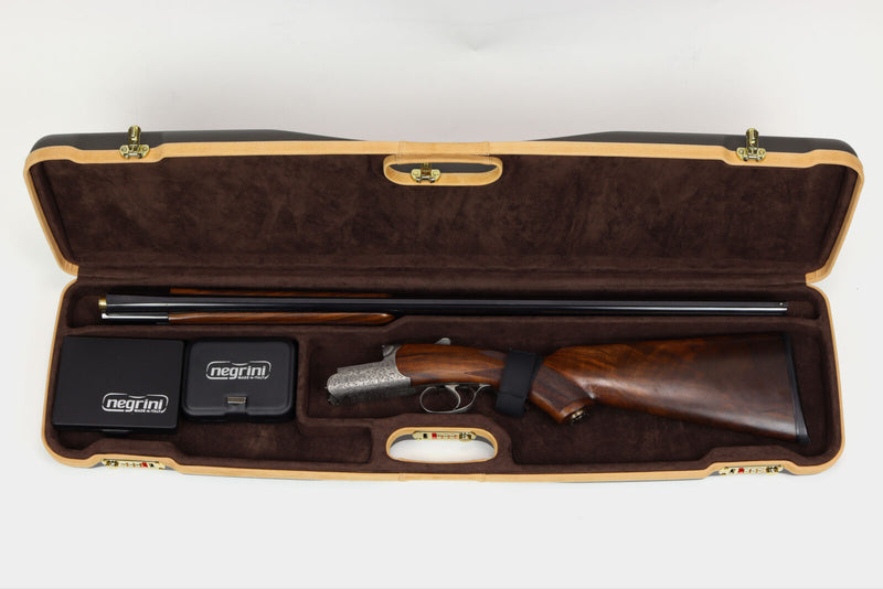 Negrini OU/SxS Deluxe Shotgun Case for Travel – 1602LX/4707