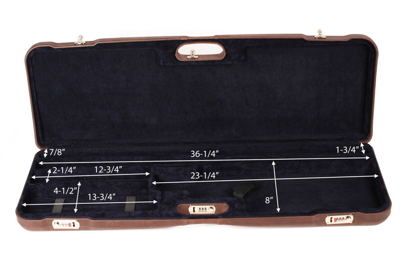 Negrini 1653 Trap Combo Shotgun Case 34″ – 1653PL/5039