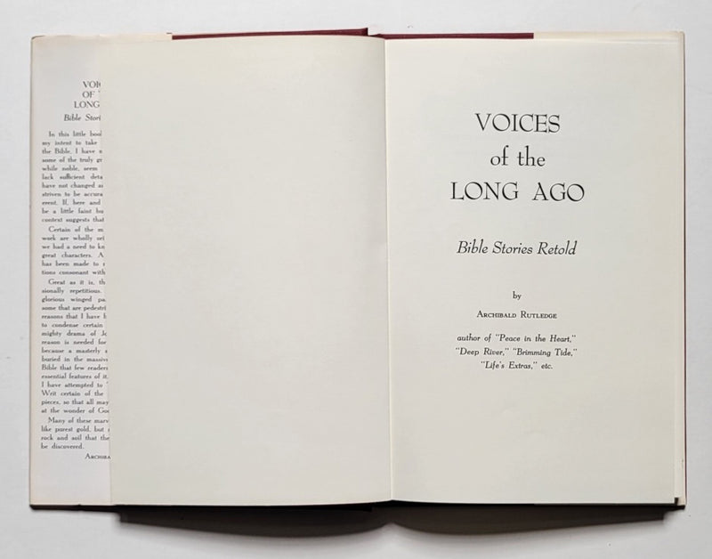 Voices of the Long Ago: Bible Stories Retold