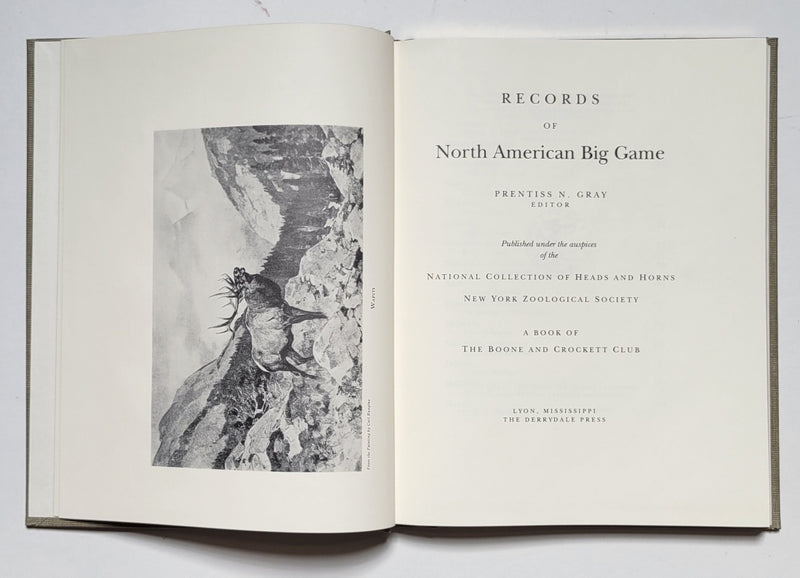 Records of North American Big Game