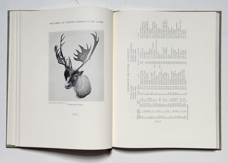 Records of North American Big Game