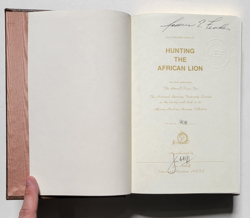 Hunting the African Lion