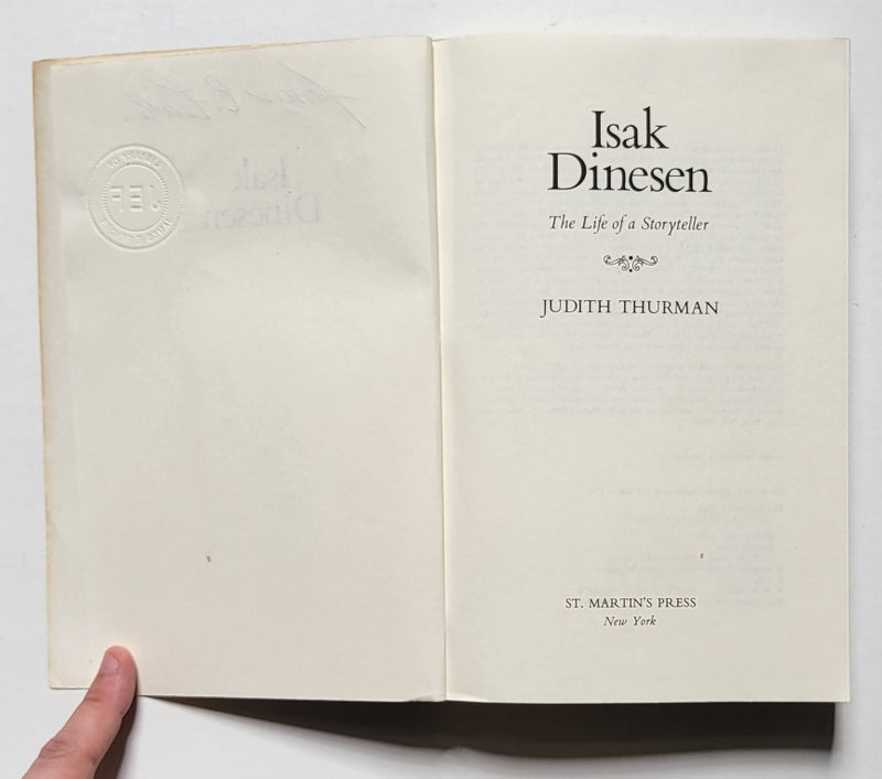 Isak Dinesen: The Life of a Storyteller