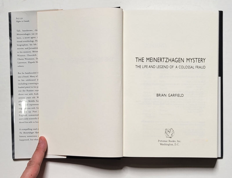 The Meinertzhagen Mystery: The Life and Legend of a Colossal Fraud