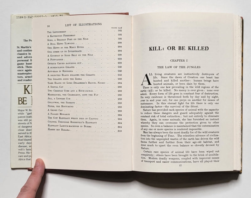Kill or Be Killed: The Rambling Reminiscences of an Amateur Hunter