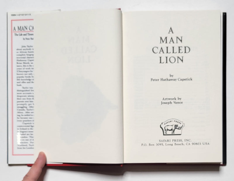 A Man Called Lion: The Life and Times of John Howard “Pondoro” Taylor