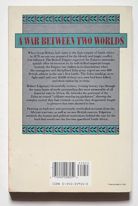 Like Lions They Fought: The Zulu War and the Last Black Empire in South Africa
