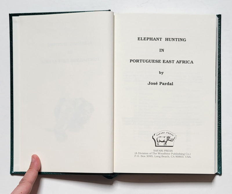 Elephant Hunting in Portuguese east Africa