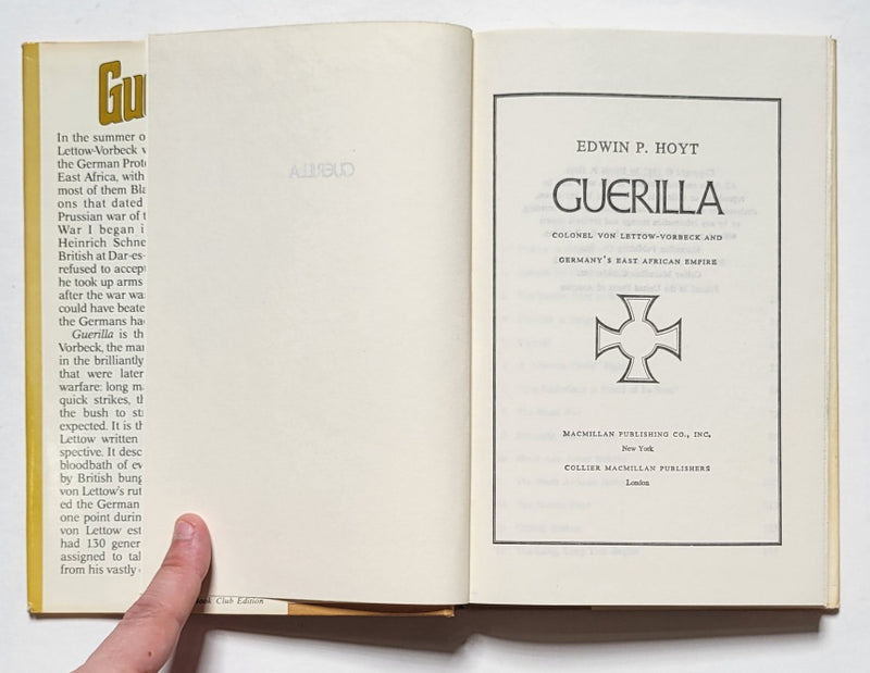 Guerilla: Colonel von Lettow-Vorbeck and Germany’s East African Empire