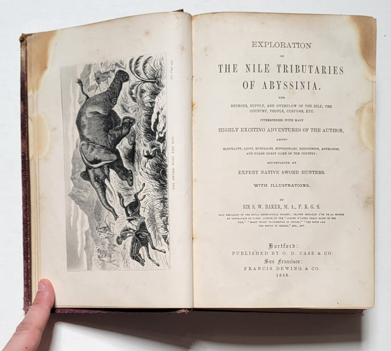 The Nile Tributaries of Abyssinia and Sword Hunters of the Hamran Arabs
