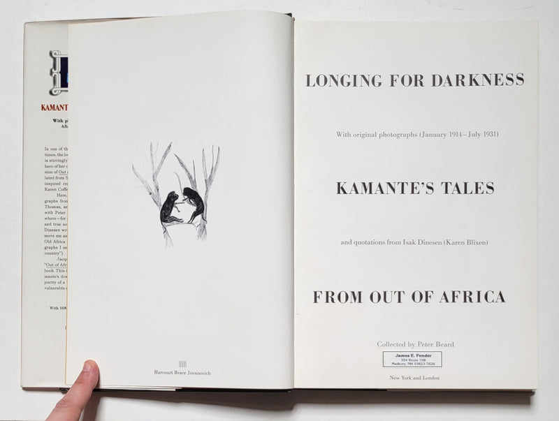 Longing for Darkness: Kamante’s Tales from Out of Africa