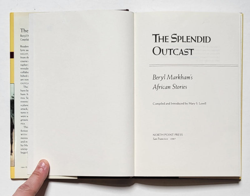 The Splendid Outcast: Beryl Markham’s African Stories