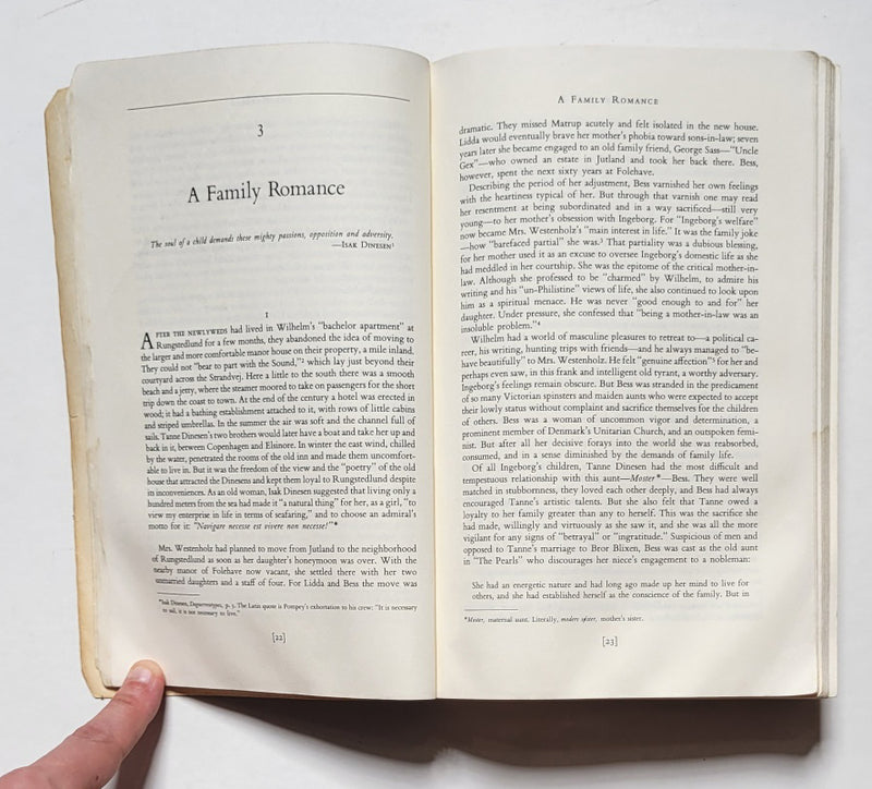 Isak Dinesen: The Life of a Storyteller