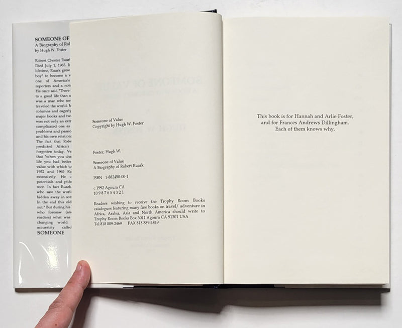 Someone of Value: A Biography of Robert Ruark