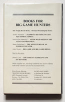 Big Game and Big Game Rifles