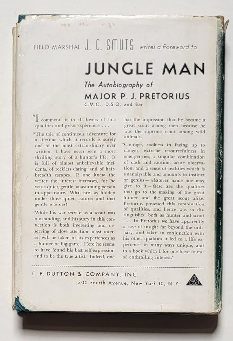 Jungle Man: The Autobiography of Major P. J. Pretorius
