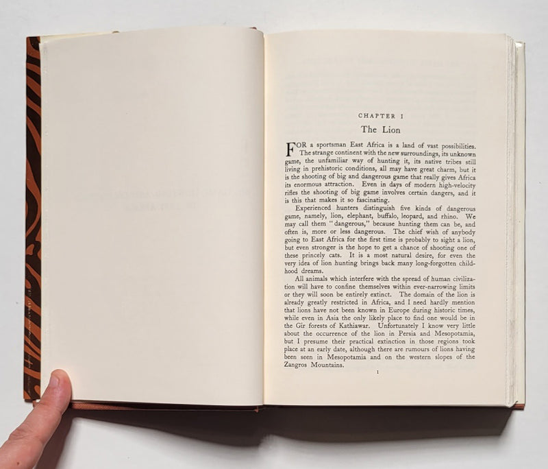 Big Game Hunting and Collecting in East Africa, 1903-1926
