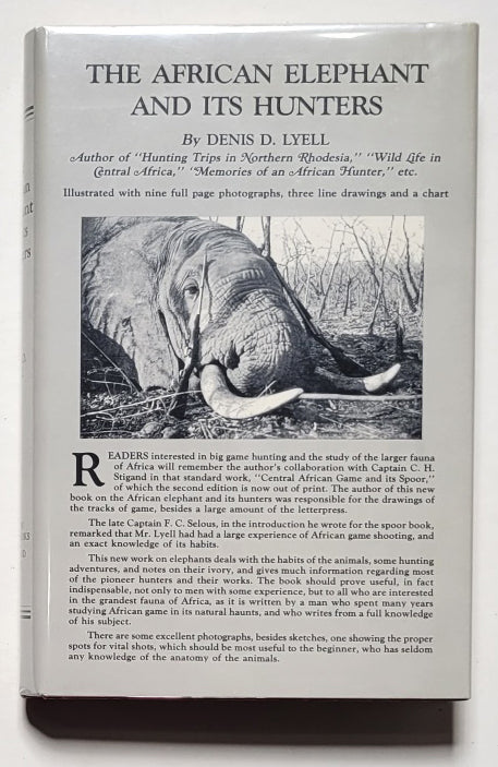 The African Elephant and Its Hunters