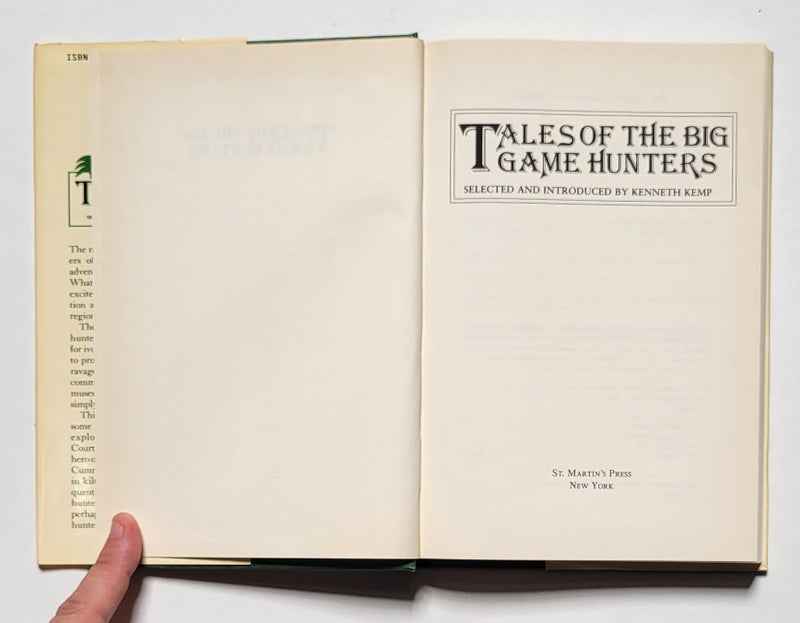 Tales of the Big Game Hunters