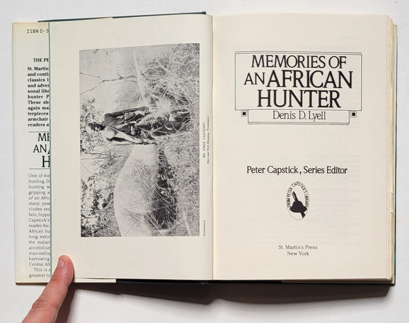 Memories of an African Hunter