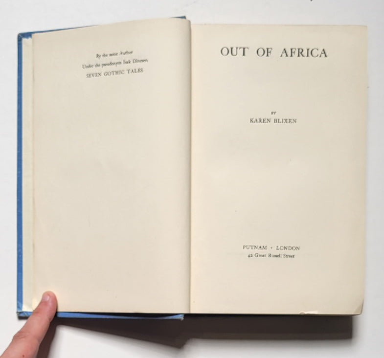 Out of Africa