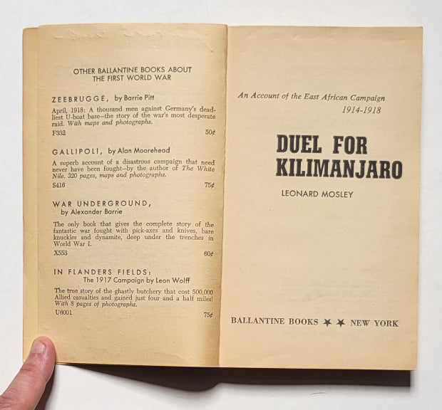 Duel for Kilimanjaro