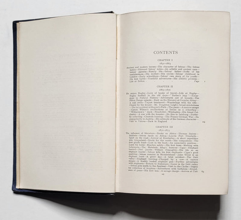 Life of Frederick Courtenay Selous