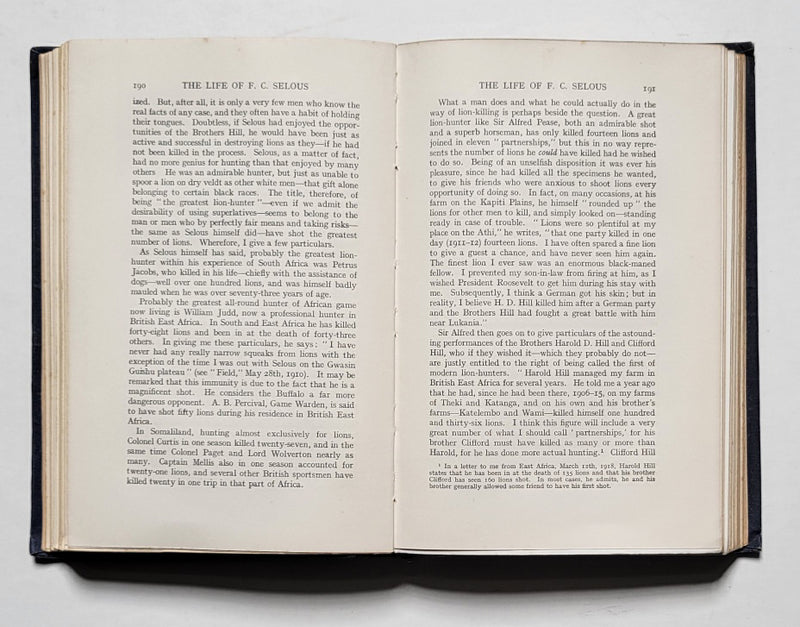 Life of Frederick Courtenay Selous