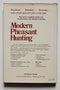 Modern Pheasant Hunting Book by Steve Grooms