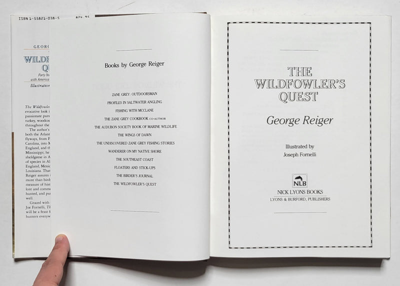 The Wildfowler's Quest: Forty Years of Wandering With America's Foremost Wildfowler