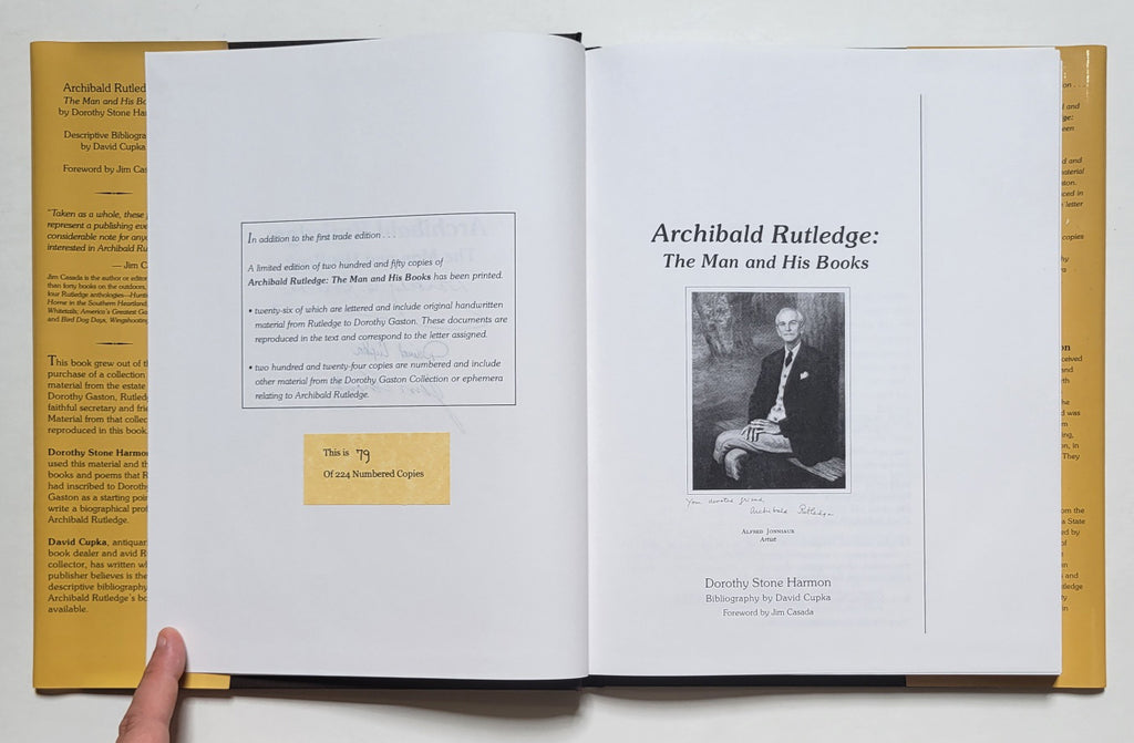 William Rutledge Book Archibald Rutledge: The Man and His Books – Sporting Classics Store