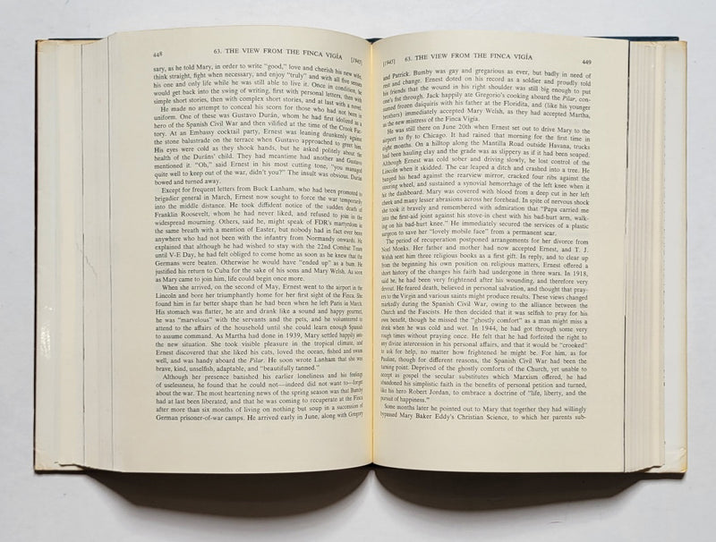 Ernest Hemingway: A Life Story