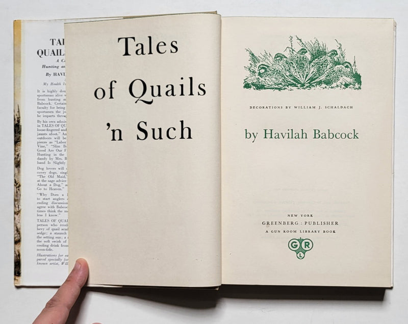 Tales of Quails ‘N Such