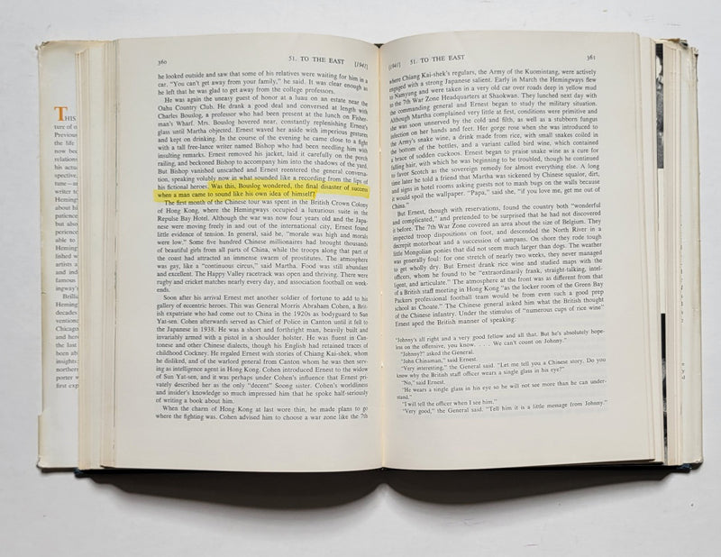 Ernest Hemingway: A Life Story