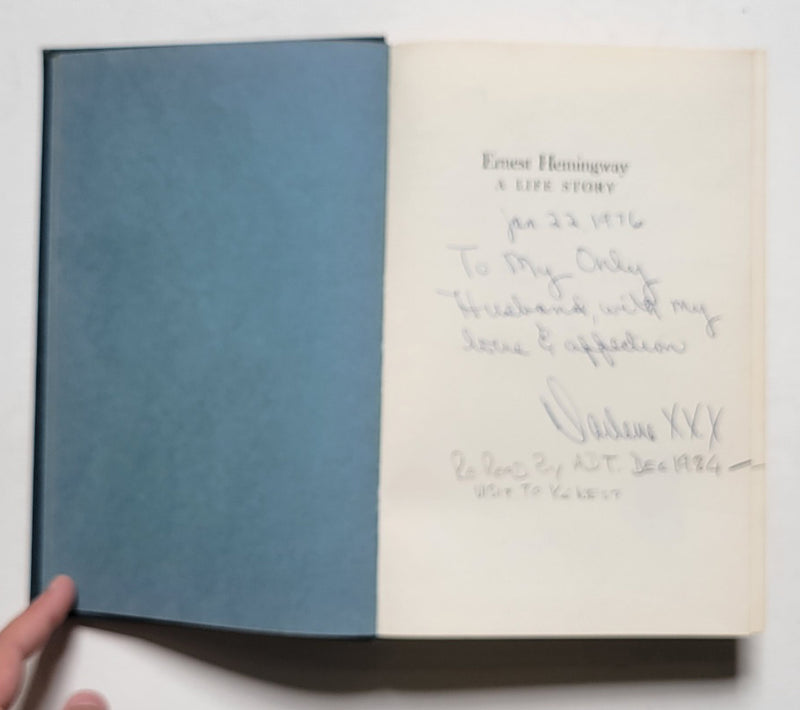 Ernest Hemingway: A Life Story