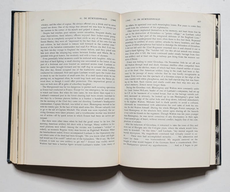 Ernest Hemingway: A Life Story