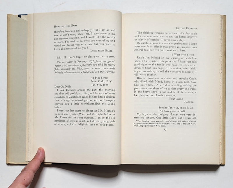 Hunting Big Game in the Eighties: The Letters of Elliott Roosevelt, Sportsman