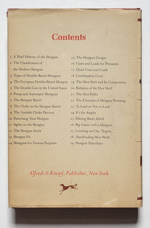 The Shotgun Book