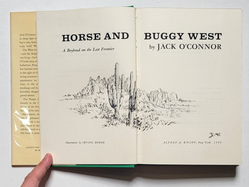 Horse and Buggy West: A Boyhood on the Last Frontier