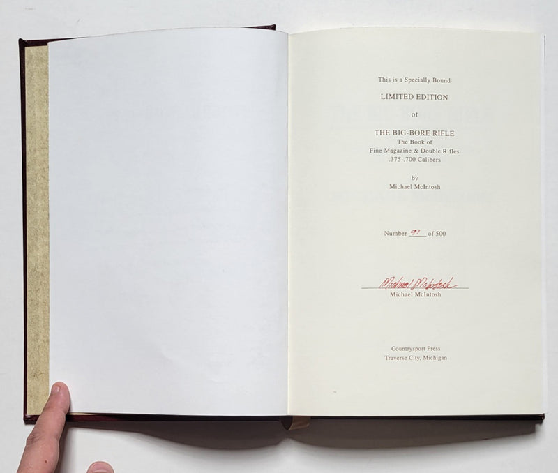 The Big-Bore Rifle: The book of Fine Magazine & Double Rifles .375-.700 Calibers 2