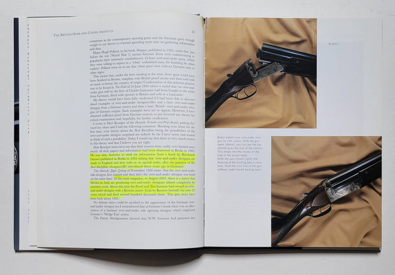 The British Over-and-Under Shotgun