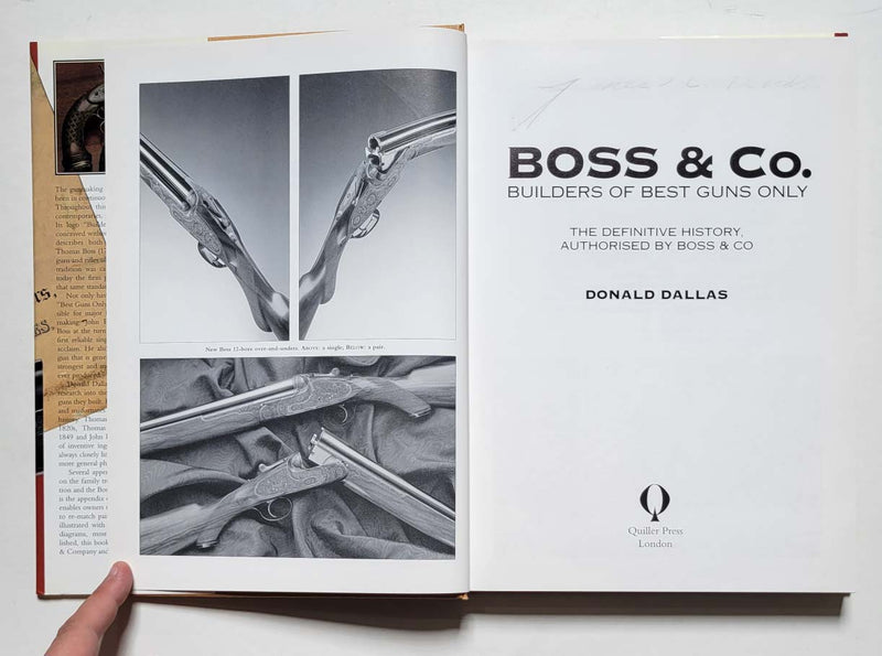 Boss & Co.,: Builders of Best Guns Only
