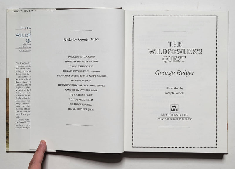The Wildfowler’s Quest: Forty Years of Wandering with America’s Foremost Wildfowler