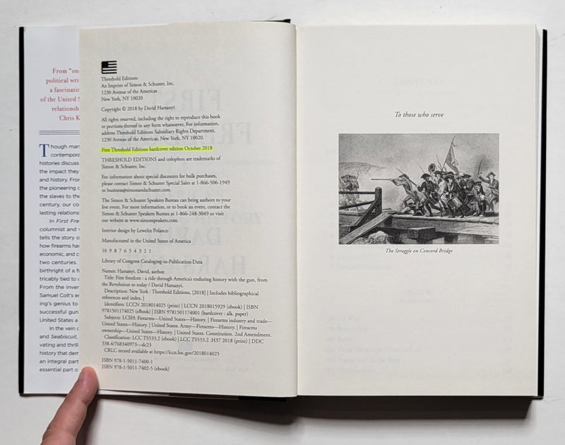 First Freedom: A Ride Through America’s Enduring History with the Gun