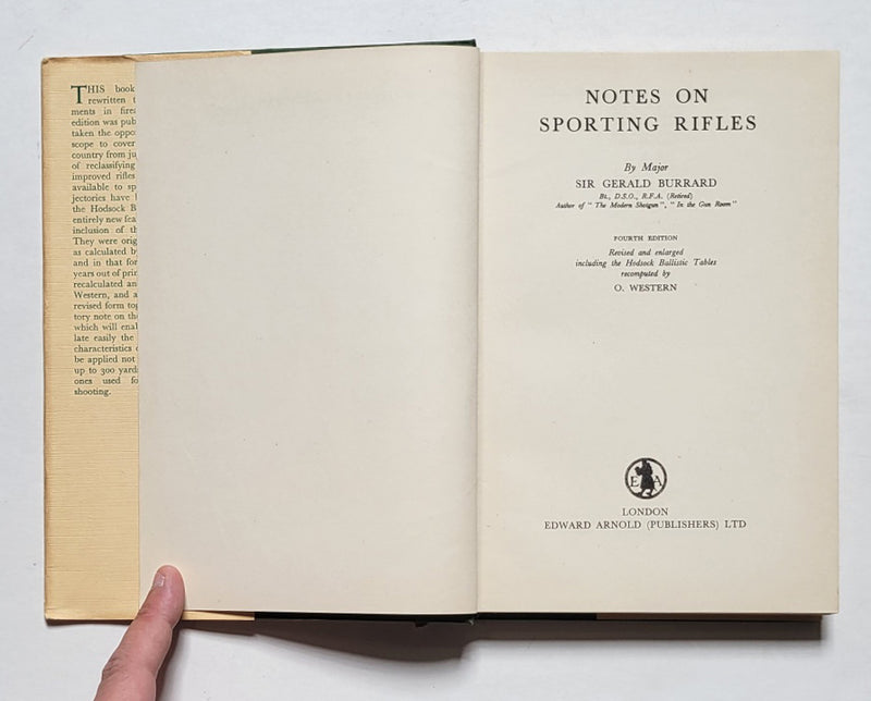 Notes on Sporting Rifles