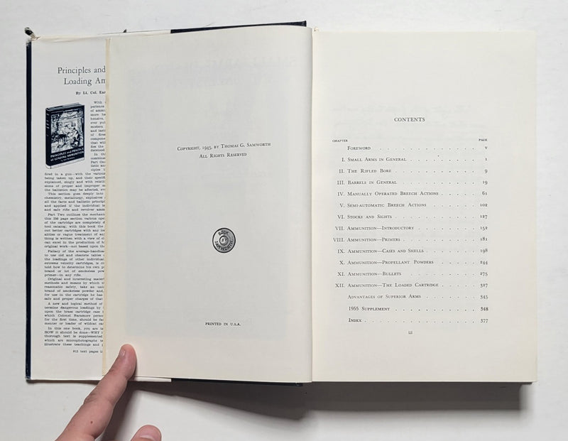 Small Arms Design and Ballistics 2 Volumes