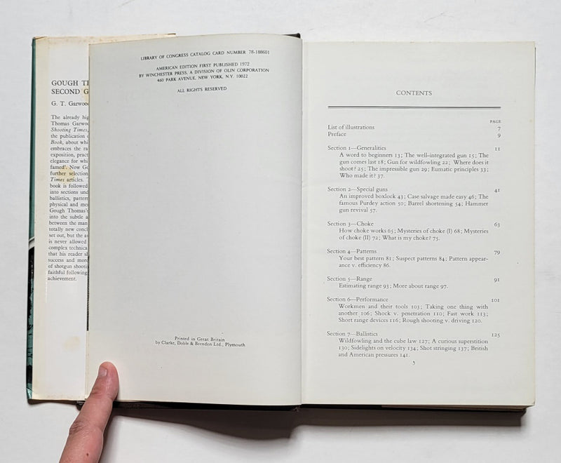 Gough Thomas’s Second Gun Book: More Shotgun Lore for the Sportsman