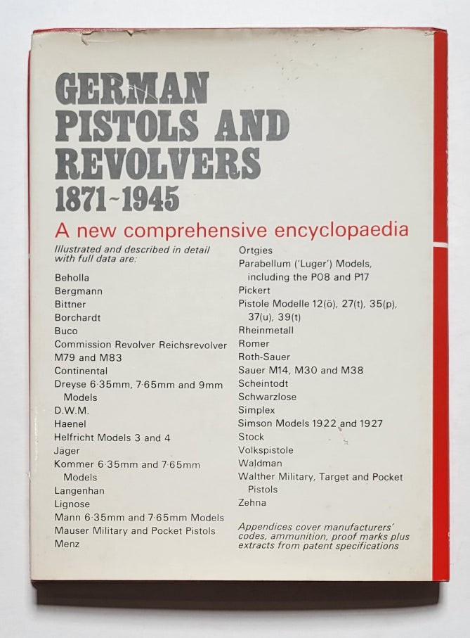 German Pistols and Revolvers, 1871-1945