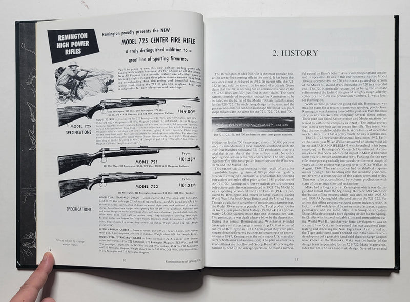 The Remington 700: A History and User’s Manual—25 Years, 1962-1987