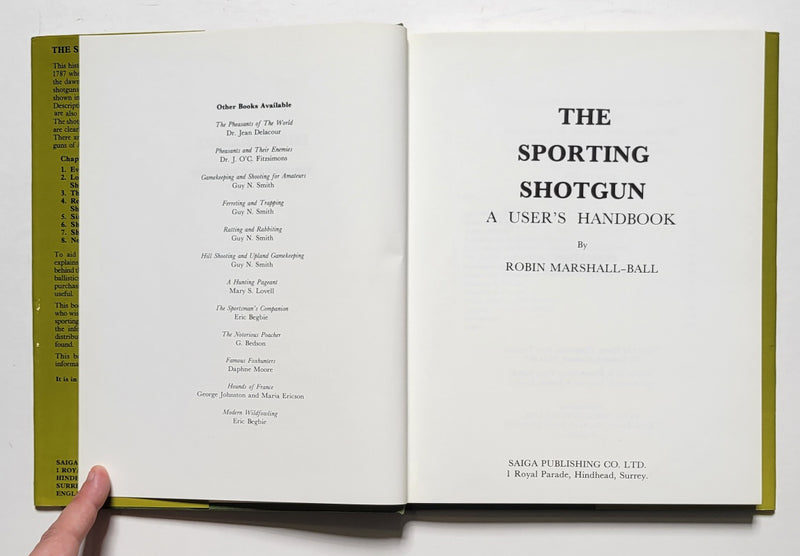 The Sporting Shotgun